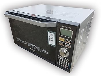 【中古】パナソニック エレック オーブンレンジ フラットテーブルタイプ 26L ダークグレー NE-M266-H