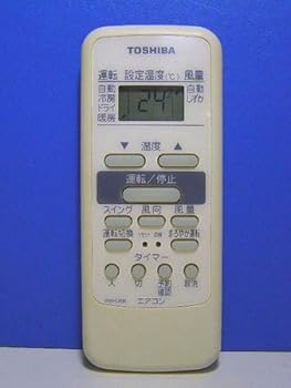 【中古】東芝 エアコンリモコン WH-D6B