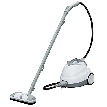 【中古】アイリスオーヤマ スチームクリーナーキャニスタータイプ ホワイト STM-420D