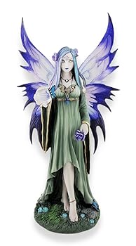 【中古】Anne Stokes `Mystic Aura` Fantasy Fairy Statue