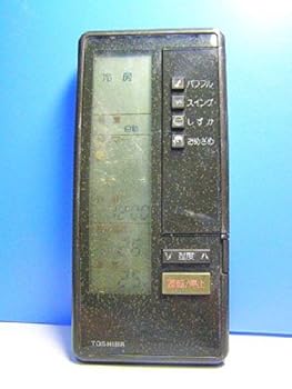 【中古】東芝 エアコンリモコン 25 31BVC 蓋無