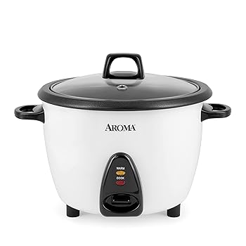 【中古】Aroma Housewares ARC-360-NGP 20-Cup Pot-Style Rice Cooker \u0026 Food Steamer, White by Aroma Housewares