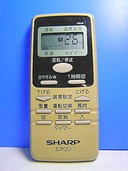 【中古】シャープ エアコンリモコン A382JB