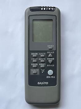 【中古】サンヨー エアコンリモコン RCS-AR4AK