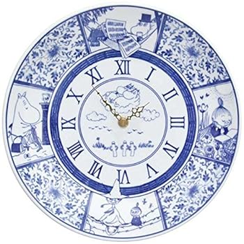 【中古】moomin × amabro SOMETSUKE CLOCK TIME GOES ON アマブロ ソメツケ クロック ブルー