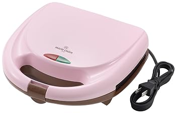 【中古】タマハシ マリ・クレール ホットサンドトースター ダブル ピンク MC-712