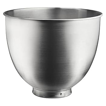 【中古】KitchenAid 3.5クオート 無光沢どんぶり鉢 ステンレス鋼スチール写真 クオート メタリック