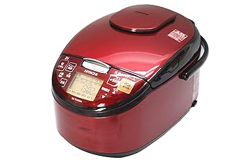【中古】日立 5.5合 翦断応力水蒸気 IH炊飯器 RZ-TS103M ルビー赤いこと ふっくら御膳
