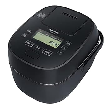 【中古】パナソニック 炊飯器 5.5合 おどり炊き 全面発熱5段IH式 ブラック SR-MPA102-K