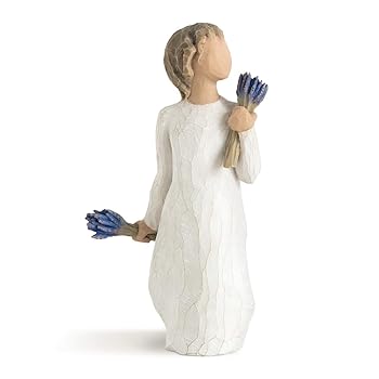 【中古】ウィローツリー彫像 Lavender Grace ラベンダーの恵み 26465