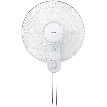 【中古】TEKNOS 40cm壁掛けメカ扇風機 ホワイト KI-W422