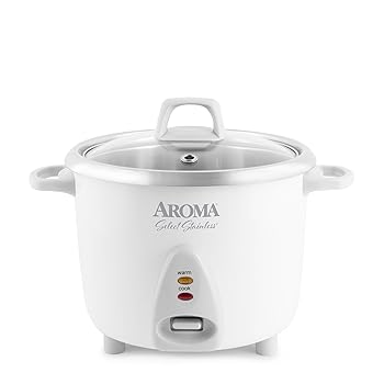 【中古】Aroma Housewares Simply Stainless 14-Cup Cooked 7-Cup UNCOOKED Rice Cooker, Stainless Steel Inner Pot ARC-757SG by Aroma Housewares