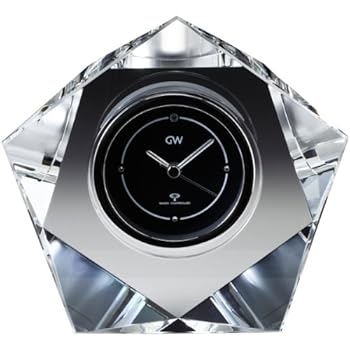 【中古】NARUMIナルミ 時計 グラスワークス マクロス クリア 高さ19cm 電波時計 GW1000-11215 30,962円