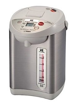 【中古】TIGER 外国で向け 220V遣りかた 3.0L 明かりポット VE魔法瓶 電動\u0026大気圏給湯 PVW-B30W