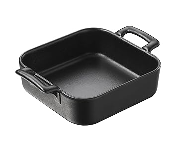 【中古】【39shop】レヴォル★ベルキュイジーヌ スクエアディッシュ ブラック 642970(良い)|ドリエム店