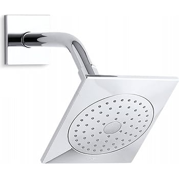 【中古】KOHLER K-14786-CP Loure Single-Function Showerhead, Polished Chrome by KOHLER 並行輸入品
