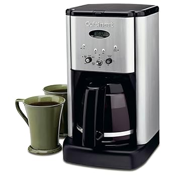 【中古】クイジナートコーヒーメーカー ステンレス鋼 12優勝杯黒いこと Cuisinart DCC-1200 12-Cup Brew Central Coffeemaker, Black and Stainless Steel