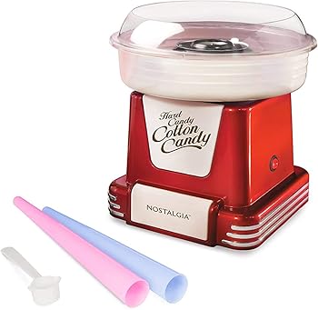【中古】並行輸入Nostalgia Electrics Retro Series Hard & Sugar-Free Candy Cotton Candy Maker　わたがしメーカー