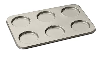 【中古】Cuisinart シェフズ クラシック ノンスティック 6カップ マフィントップ、シャンパン