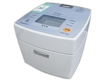 【中古】三菱 IHジャー炊飯器 炭炊釜シリーズ 5.5合炊き ピュアホワイト NJ-VE102-W