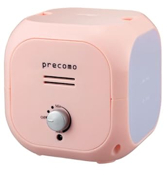 【中古】precomo アロマディフューザー アロマキューブ ピンク PRSQ-40PK