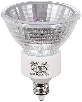 【中古】ヤザワ エコクールハロゲンシャイン50W形 JDR110V30WUVMKH2E11中角 9857ab