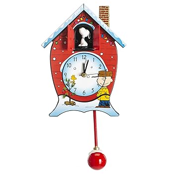 【中古】並行輸入Mark Feldstein CKPNX Peanuts Christmas Cuckoo Clock スヌーピー カッコウ時計