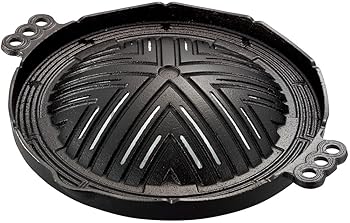 【中古】池永鉄工IkenagaIronWorksジンギスカン鍋鋳込み29糎穴有りQGV2702