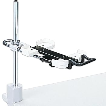 【中古】プラス 電話機台 新型クランプタイプ 皿面高さ110400mm TE-132JL 13-025