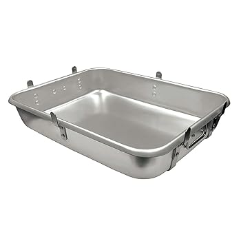 【中古】【39shop】Update★International ARP-1824L - Aluminium Strapped Roasting Pan with L（良い）｜ドリエム店