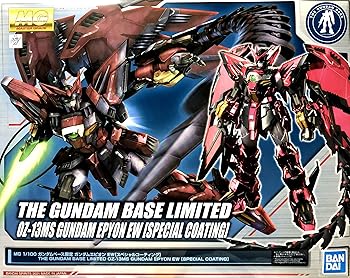 【中古】バンダイスピリッツ MG 1100 ガンダムベース限定 ガンダムエピオン EW スペシャルコーティング ピンク
