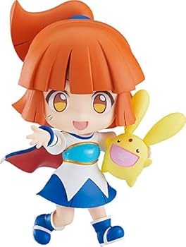 【中古】ねんどろいど ぷよぷよ!!クエスト アルル＆カーバンクル ノンスケール ABS&PVC製 塗装済み可動フィギュア