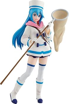 【中古】【39shop】POP★UP PARADE この素晴らしい世界に祝福を！紅伝説 アクア 冬服Ver. ノンスケール ABS&PVC製 塗装済み完成品フィギュア（非常に良い）｜ドリエム店