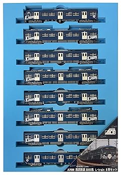 【中古】【39shop】マイクロエース★Nゲージ 西武鉄道3000系 L-train 8両セット A7696 鉄道模型 電車（非常に良い）｜ドリエム店