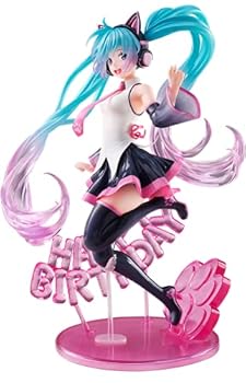 【中古】【39shop】タイトー★初音ミク Birthday2021 AMP フィギュアHappy Cat ver.(良い)|ドリエム店