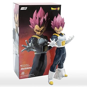【中古】バンプレスト 一番くじ ドラゴンボール BACK TO THE FILM D賞 超サイヤ人ゴッドベジータ フィギュア
