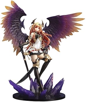 【中古】神撃のバハムート ダークエンジェル・オリヴィエ リニューアルパッケージver. 18スケール PVC製 塗装済み完成品 フィギュア PP970