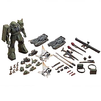 【中古】HGUC 機動戦士ガンダム MS IGLOO ザク地上戦セット 1144スケール 色分け済みプラモデル画像