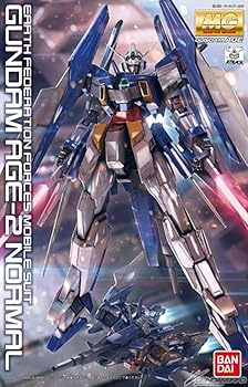 【中古】MG 機動戦士ガンダムAGE ガンダムAGE-2ノーマル 1100スケール 色分け済みプラモデル