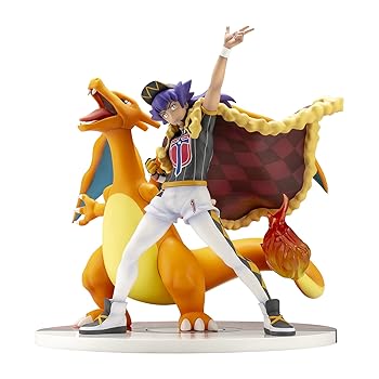 【中古】ポケモンセンターオリジナル フィギュア ダンデ＆リザードン