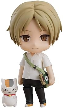 【中古】【39shop】ねんどろいど★夏目友人帳 夏目貴志&ニャンコ先生 ノンスケール ABS&PVC製 塗装済み可動フィギュア(非常に良い)|ドリエム店