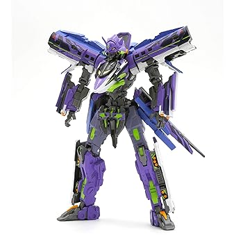 【中古】海洋堂KAIYODO リボルテック EVANGELION EVOLUTION シンカリオン 500 TYPE EVA 約160mm ABS&PVC製 塗装済み可動フィギュア EV-020