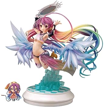【中古】ノーゲーム・ノーライフ ゼロ ジブリール 小さな天翼種Ver. 17スケール ABS&PVC製 塗装済み完成品フィギュア