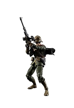 【中古】G.M.G.ガンダムミリタリージェネレーション 機動戦士ガンダム ジオン公国軍一般兵士01 約100mm 塗装済み可動フィギュア
