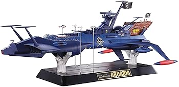 【中古】超合金魂 宇宙海賊キャプテンハーロック GX-93 宇宙海賊戦艦 アルカディア号 約430mm ダイキャスト・ABS・PVC製 塗装済み可動フィギュア画像