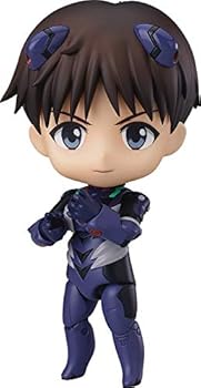 【中古】【39shop】ねんどろいど★ヱヴァンゲリヲン新劇場版 碇シンジ プラグスーツVer. ノンスケール ABS&PVC製 塗装済み可動フィギュア G12225（非常に良い）｜ドリエム店