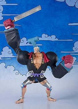【中古】フィギュアーツZERO ONE PIECE フランキーフラの介 約220mm PVC&ABS製 塗装済み完成品フィギュア