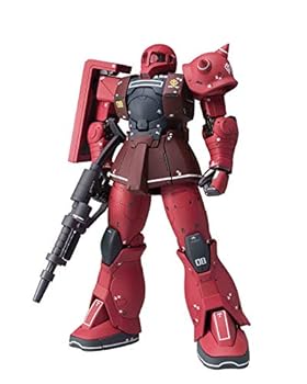 【中古】GUNDAM FIX FIGURATION METAL COMPOSITE 機動戦士ガンダムTHE ORIGIN MS-05S ザクIシャア専用機 約180mm ABS&PVC&ダイキャスト製 塗装済み可動フ