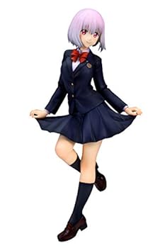 【中古】キューズQ SSSS.GRIDMAN 新条アカネ 制服版 17スケール PVC製 塗装済み 完成品 フィギュア