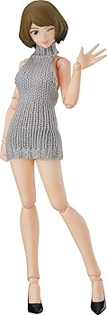 【中古】マックスファクトリー figma figma Styles 女性bodyチアキ with バックレスセーターコーデ ノンスケール ABS&PVC製 塗装済み可動フィギュア